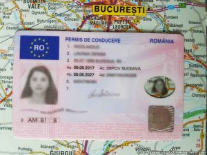 Buy Romanian driving license without test