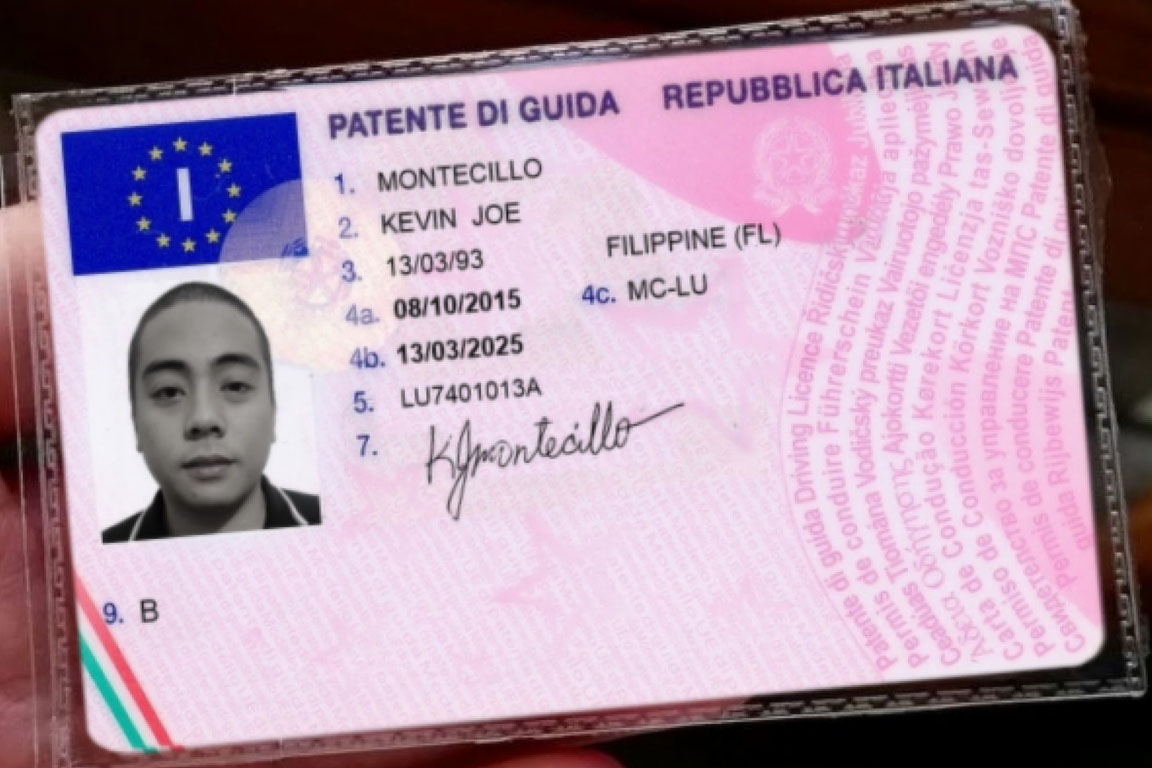 How to check Italian driving licence online